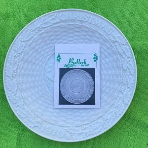 Belleck 1970 Christmas Plate